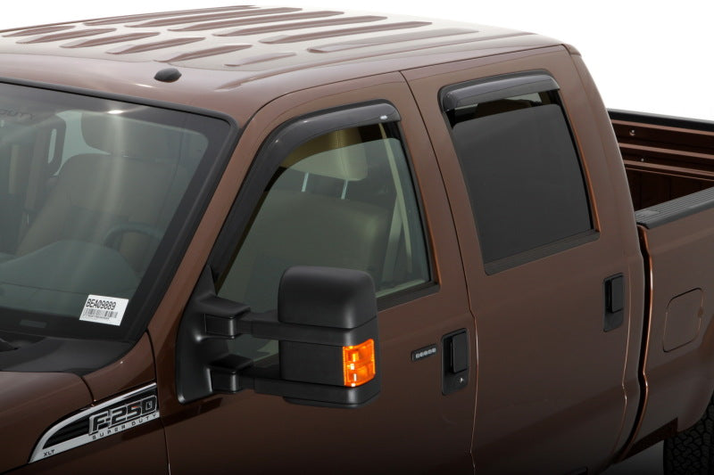 Load image into Gallery viewer, AVS 99-16 Ford F-250 Supercab Ventvisor Outside Mount Window Deflectors 4pc - Smoke
