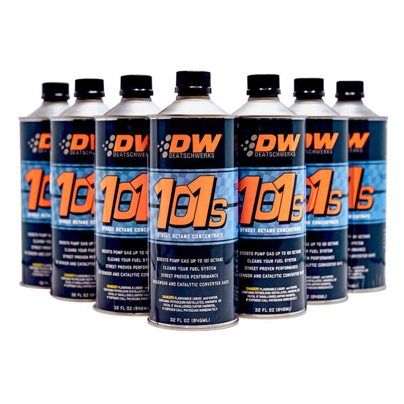 Load image into Gallery viewer, DeatschWerks 101S Street Octane Booster 32oz. Cans - Case of 8
