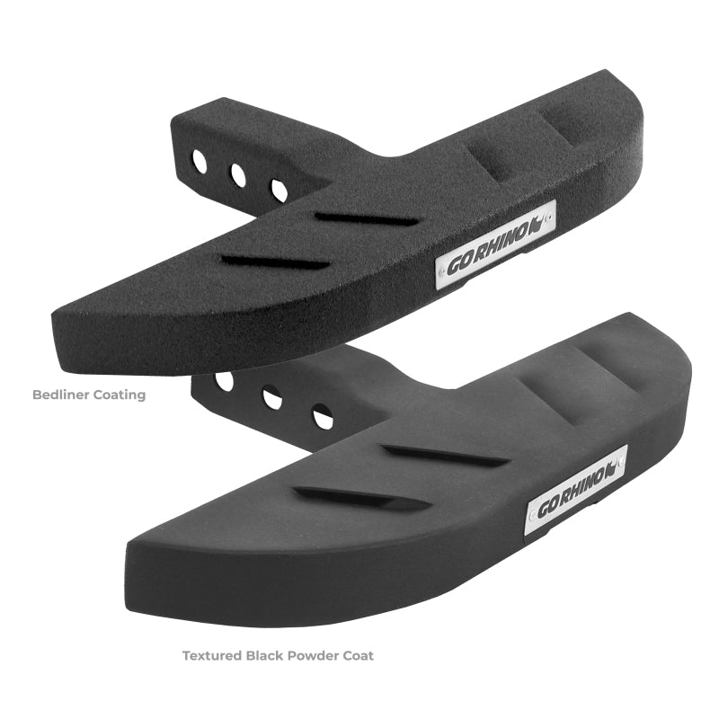 Load image into Gallery viewer, Go Rhino RB10 Slim Hitch Step - 18in. Long / Universal (Fits 2in. Receivers) - Tex. Blk
