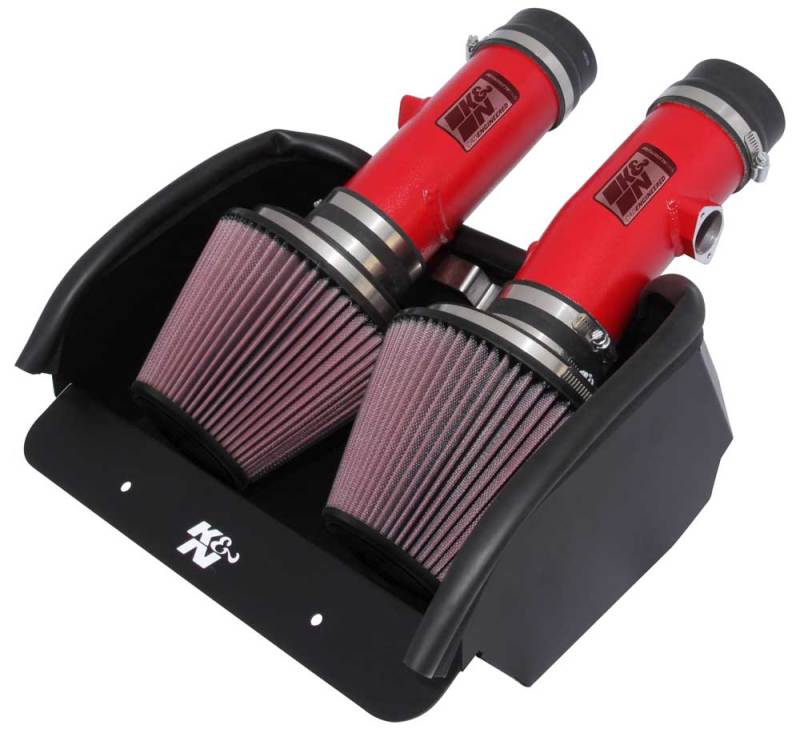 Load image into Gallery viewer, K&amp;N 08 Dodge Viper 8.4L-V10 Red Typhoon Short Ram Intake
