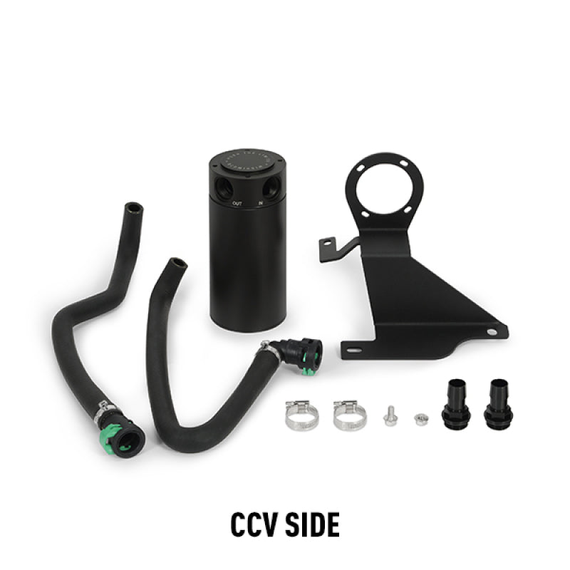 Load image into Gallery viewer, Mishimoto 11-14 Ford F-150 EcoBoost 3.5L Baffled Oil Catch Can Kit - Black

