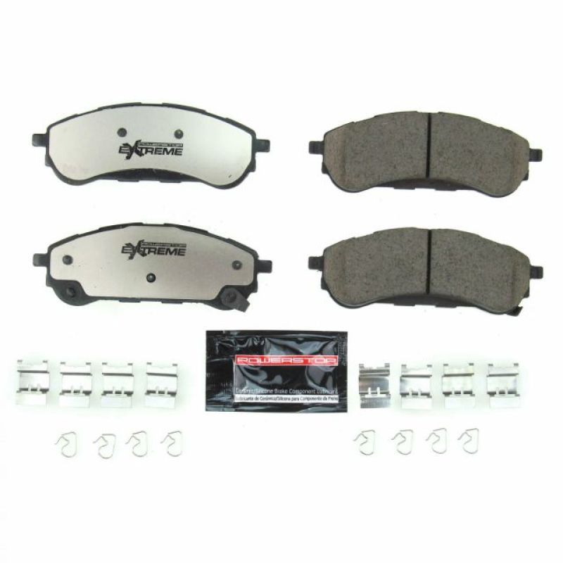 Load image into Gallery viewer, Power Stop 2019 Ford Ranger Rear Z36 Truck &amp; Tow Brake Pads w/Hardware
