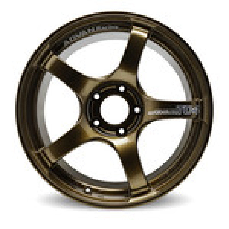 Load image into Gallery viewer, Advan TC4 17x7.5 +48 5x114.3 Racing Umber Bronze and Ring Wheel
