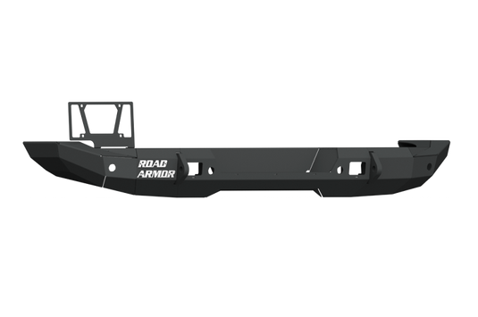 Road Armor 18-20 Jeep Wrangler JL Stealth Rear Bumper Full Width - Tex Blk