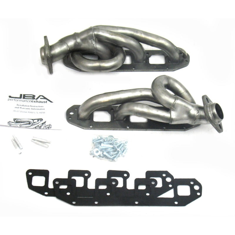 Load image into Gallery viewer, JBA 03-08 Dodge Ram 5.7L HEMI 1-5/8in Primary Raw 409SS Cat4Ward Header
