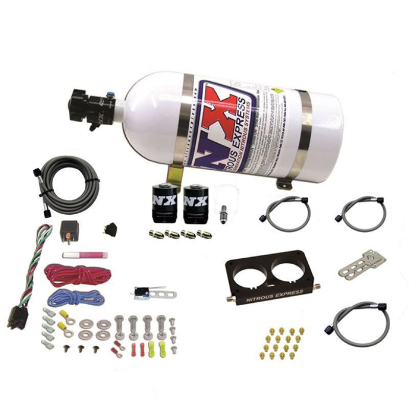 Load image into Gallery viewer, Nitrous Express 96-04 Ford Mustang Cobra/Mach 1 4 Valve (Stock TB) Nitrous Kit (50-300HP) w/o Bottle

