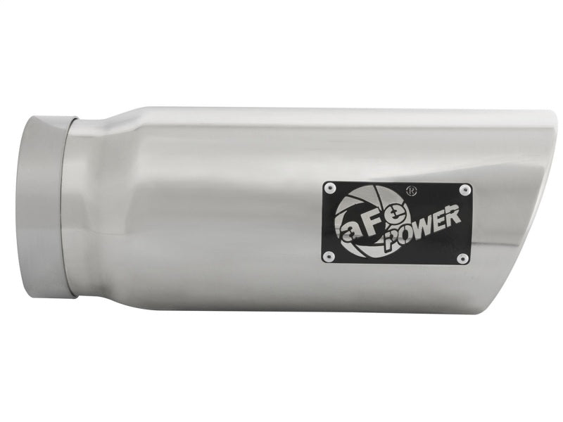 Load image into Gallery viewer, aFe MACHForce-Xp 5in Inlet x 6in Outlet x 15in length Polished Exhaust Tip

