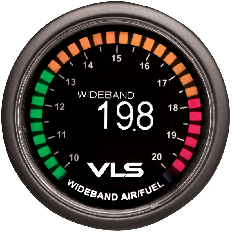Load image into Gallery viewer, Revel VLS 52mm 10.0:1-20.0:1 AFR Digital OLED Wideband Air/Fuel Ratio Gauge
