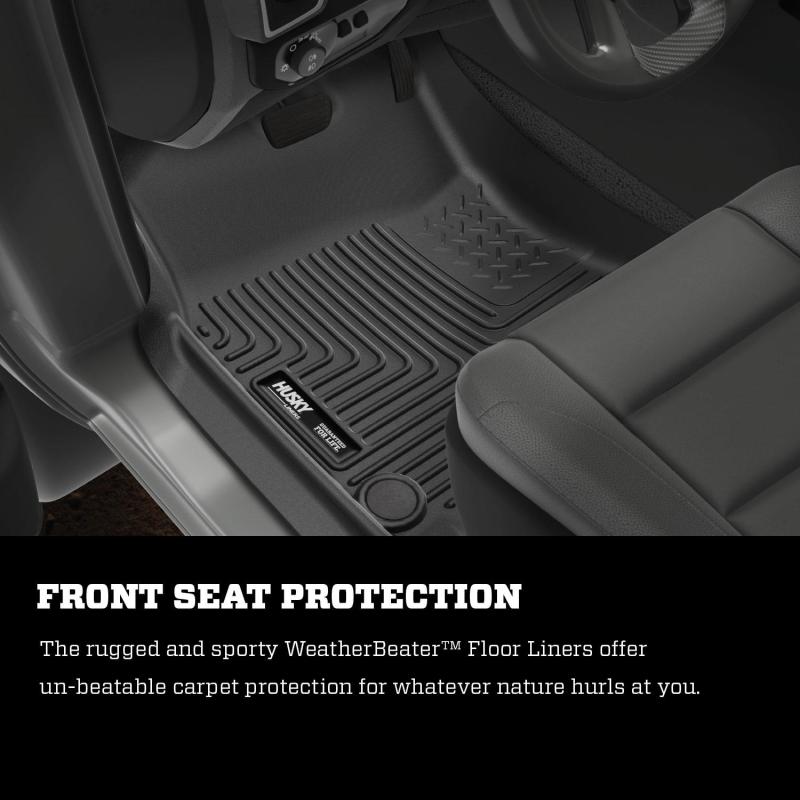 Load image into Gallery viewer, Husky Liners 10-12 Dodge Ram 2500/3500 Mega Cab WeatherBeater Combo Tan Floor Liners
