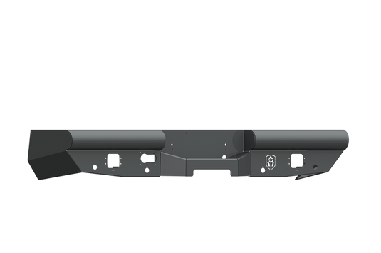 Road Armor 10-18 Dodge 2500 Vaquero Rear Non-Winch Bumper - Tex Blk