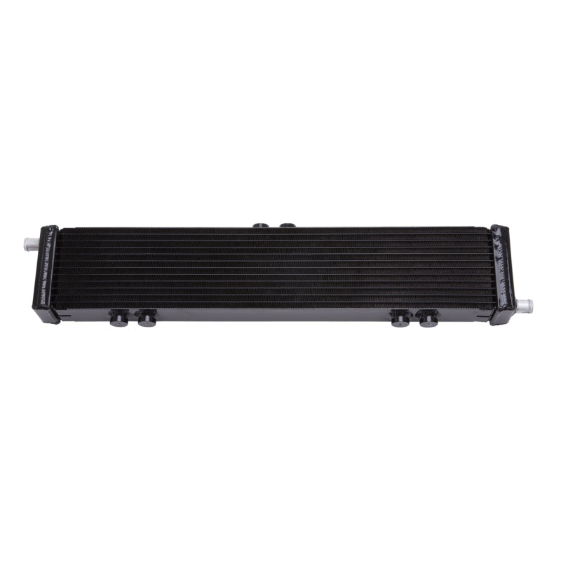 Load image into Gallery viewer, Edelbrock Heat Exchanger Single Pass Dual Row 22 000 Btu/Hr 26 5In W X 5In H X 2 62In D Black
