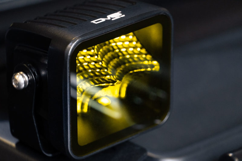 Load image into Gallery viewer, DV8 Offroad 3in Elite Series LED Amber Pod Light
