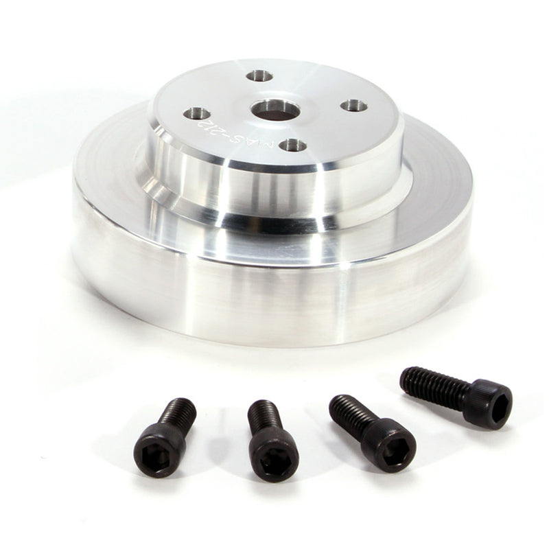 Load image into Gallery viewer, BBK 86-93 Mustang 5.0 Underdrive Pulley Kit - Lightweight CNC Billet Aluminum (3pc)
