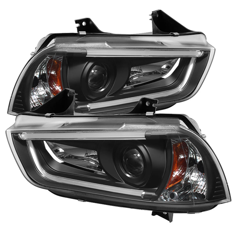 Load image into Gallery viewer, Spyder Dodge Charger 11-14 Projector Headlights Xenon/HID- Light DRL Blk PRO-YD-DCH11-LTDRL-HID-BK
