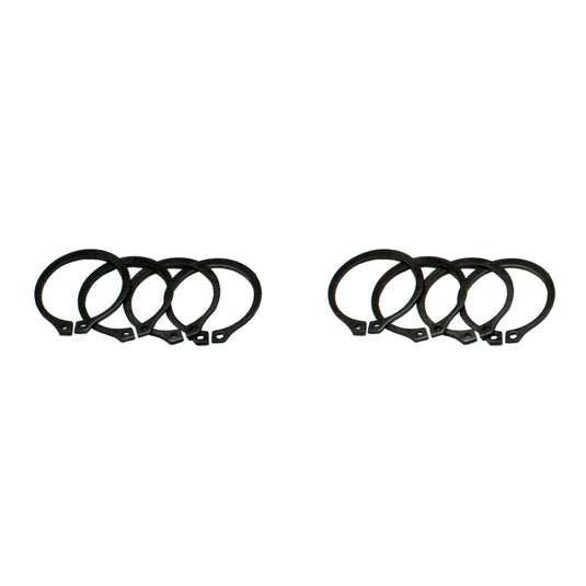 Yukon Gear (4) Full Circle Snap Rings / Fits Dana 60 733X U-Joint w/ Aftermarket Axle