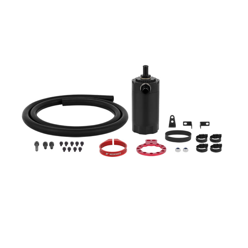 Load image into Gallery viewer, Mishimoto Universal Baffled Oil Catch Can - Red
