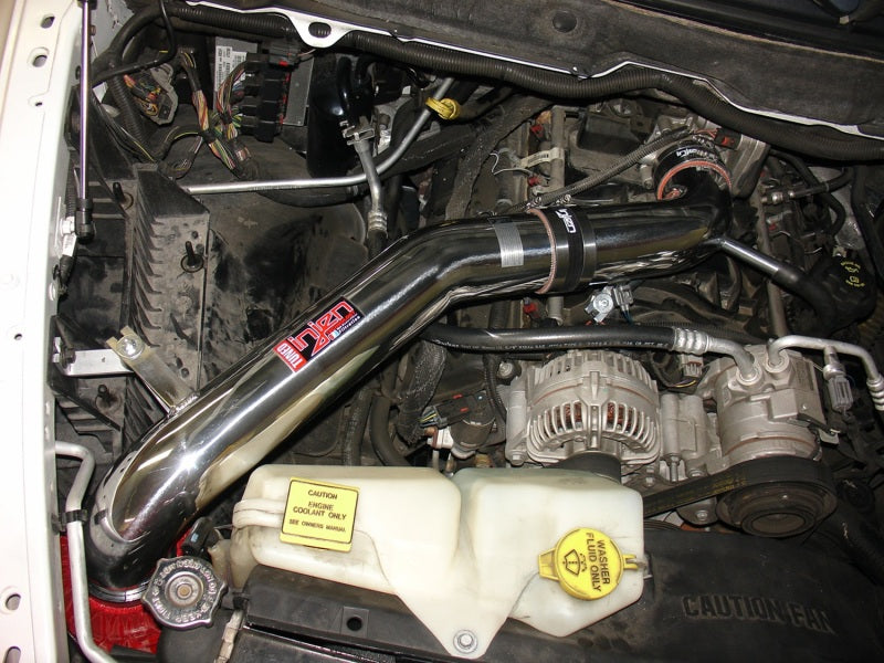 Load image into Gallery viewer, Injen 03-08 Dodge Ram 5.7L V8 Hemi Wrinkle Black Power-Flow Air Intake System
