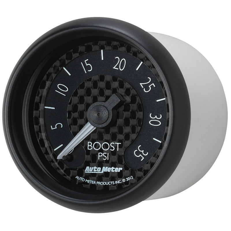 Load image into Gallery viewer, Autometer GT Series 52mm Mechanical 0-35 psi Boost Gauge
