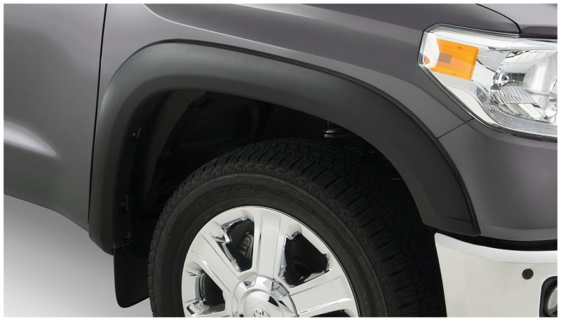 Load image into Gallery viewer, Bushwacker 14-18 Toyota Tundra OE Style Flares 2pc Fits w/ Factory Mudflap - Black
