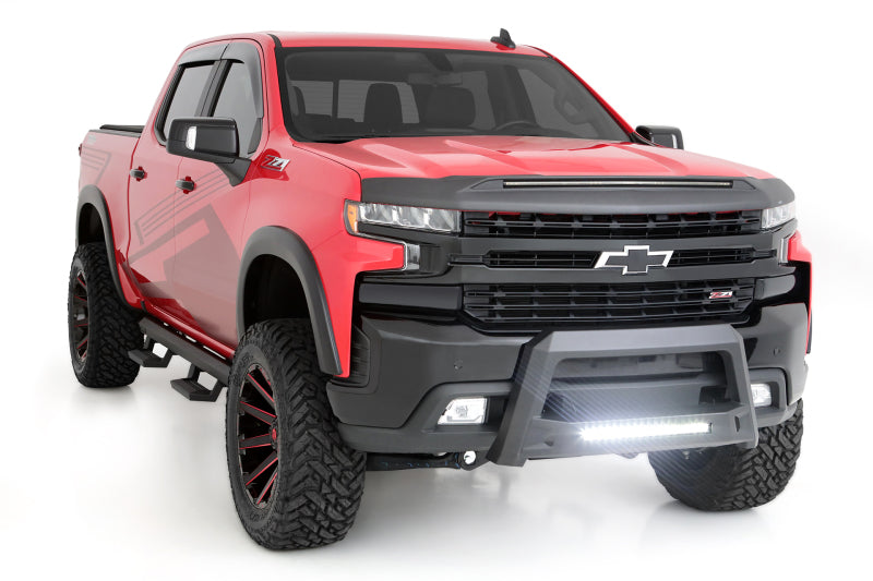 Load image into Gallery viewer, Lund 19-22 Chevrolet/GMC Silverado/Sierra 1500 Revolution Bull Bar - Black
