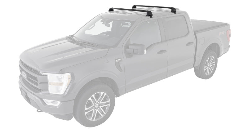 Load image into Gallery viewer, Rhino-Rack 04-08 Ford F150 Supercrew Vortex ROC25 Flush 2 Bar Roof Rack - Black
