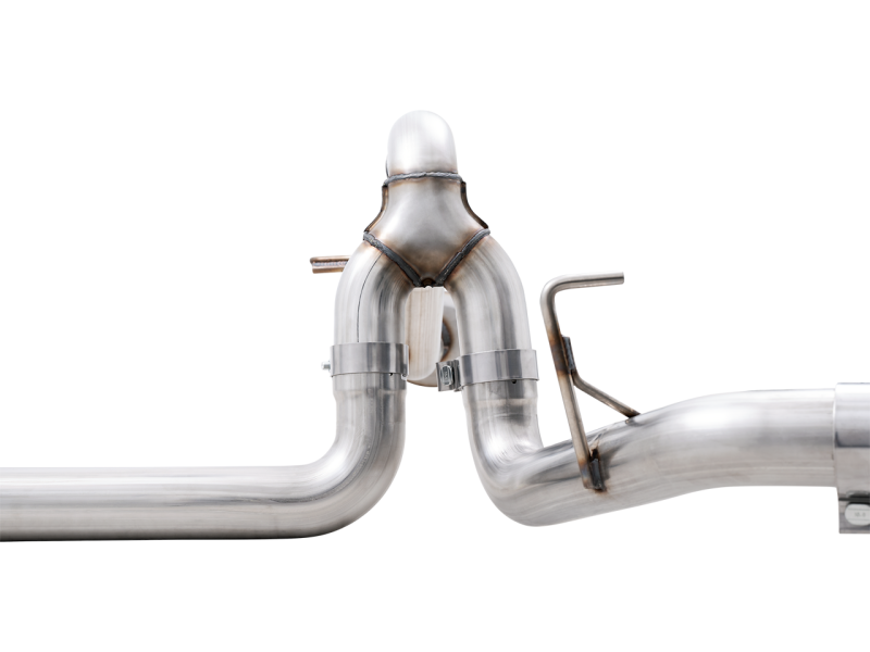 Load image into Gallery viewer, AWE Tuning 0FG 21+ Ford F150 Dual Split Rear Cat-Back Exhaust- 5in Diamond Black Tips
