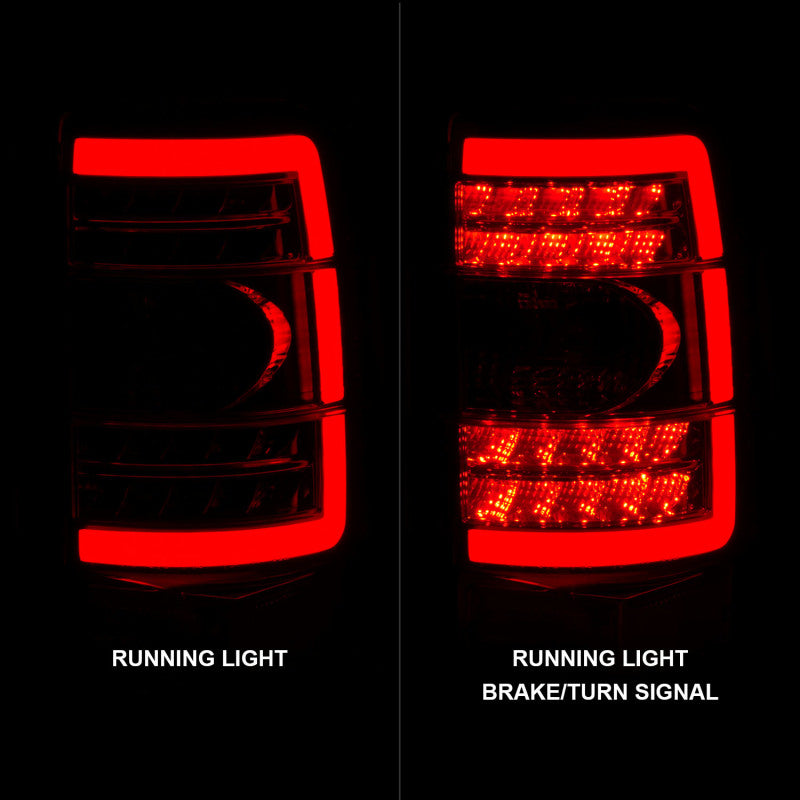 Load image into Gallery viewer, ANZO 2000-2006 Chevrolet Tahoe LED Tail Lights w/ Red Lens Chrome Housing
