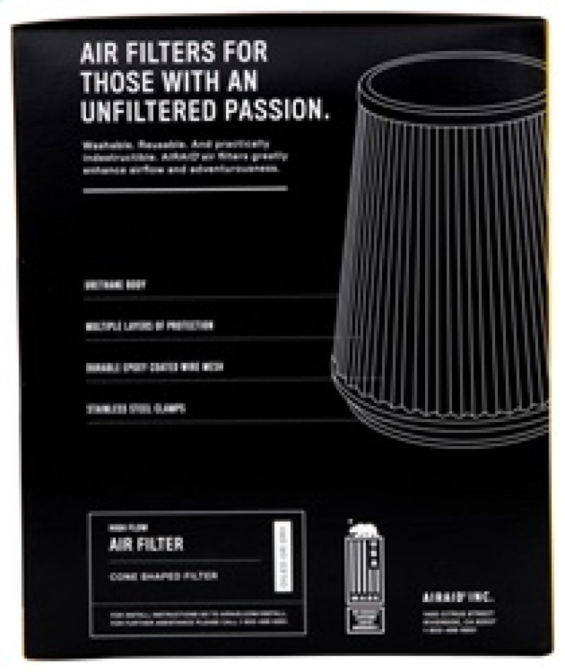 Load image into Gallery viewer, Airaid Universal Air Filter - Cone 6in FLG x 7in B x 5in T x 8in H - Synthaflow
