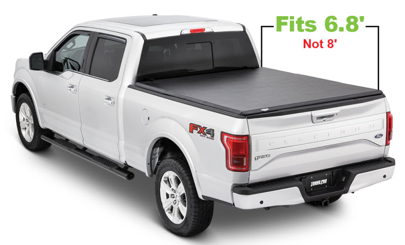Load image into Gallery viewer, Tonno Pro 17-22 Ford F-250 Super Duty 6.8ft Styleside Tonno Fold Tri-Fold Tonneau Cover
