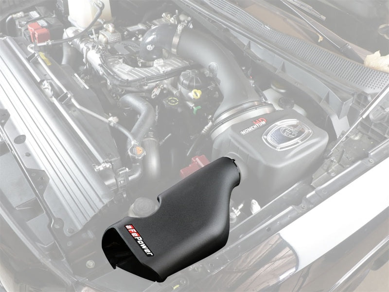 Load image into Gallery viewer, aFe Diesel Elite Momentum HD Dynamic Air Scoop 2016 Nissan Titan XD V8 5.0L

