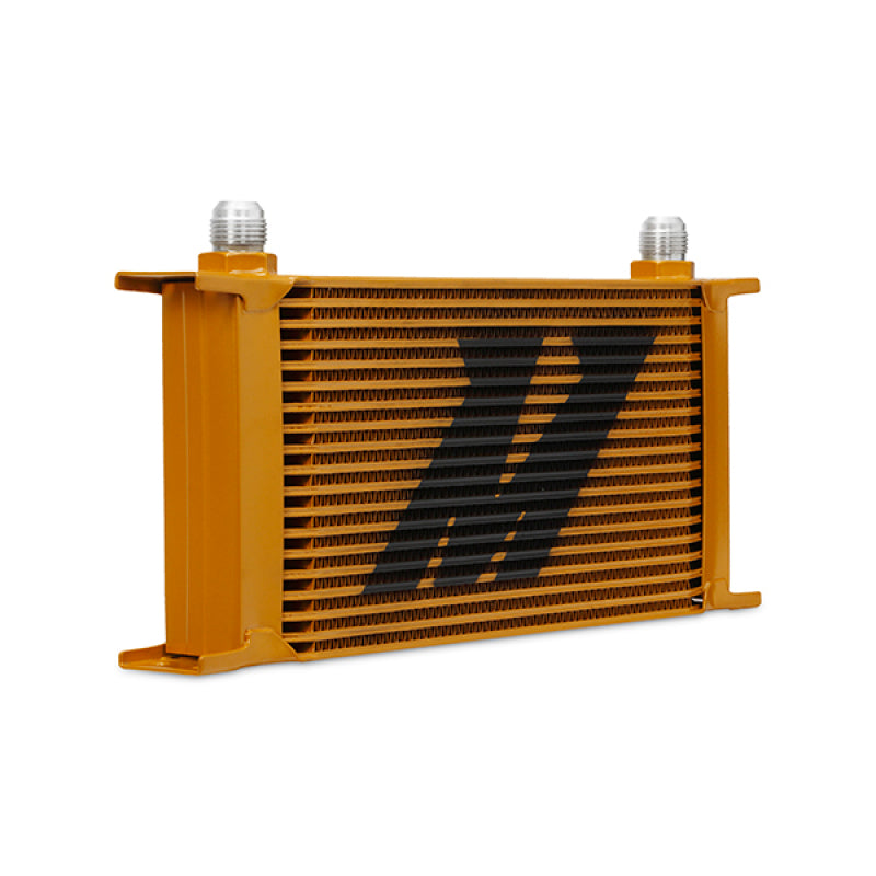 Load image into Gallery viewer, Mishimoto Universal 19 Row Oil Cooler - Gold
