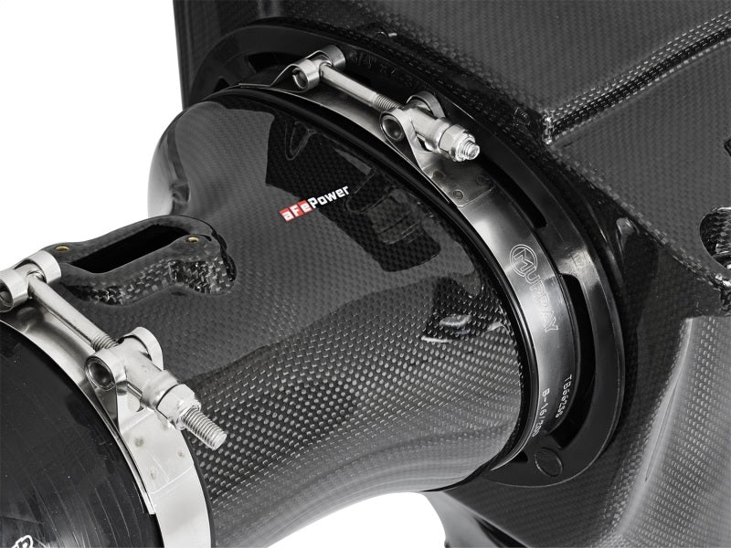 Load image into Gallery viewer, aFe Momentum GT Black Series Carbon Fiber CAIS 15-16 Dodge Challenger SRT Hellcat V8-6.2L (sc)
