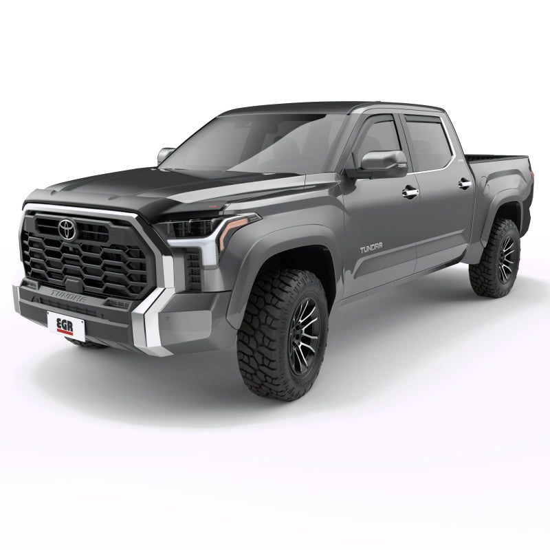 Load image into Gallery viewer, EGR 22-24 Toyota Tundra 66.7in Bed Summit Fender Flares (Set of 4) - Painted to Code Magnetic Gray
