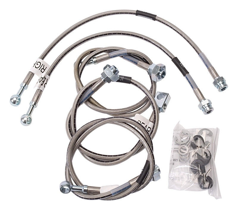 Load image into Gallery viewer, Russell Performance 01-06 GM Silverado/Sierra HD (All) (Also fits Rancho) Brake Line Kit
