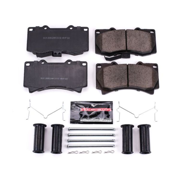 Load image into Gallery viewer, Power Stop 06-10 Hummer H3 Front Z23 Evolution Sport Brake Pads w/Hardware
