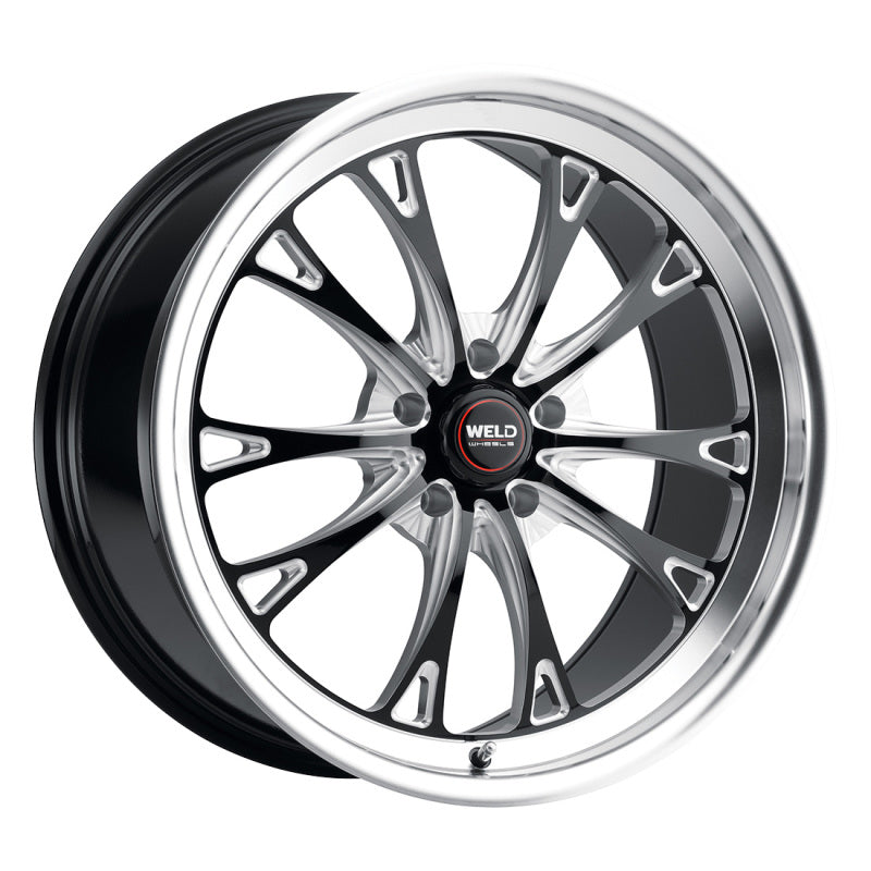 Load image into Gallery viewer, Weld S113 20X10.5 Belmont 5X120.65 ET13 BS6.25 Gloss Black MIL Dia 78.1
