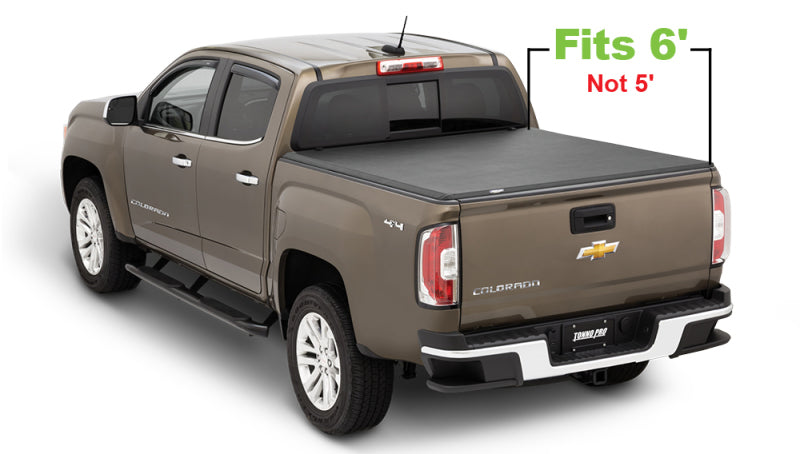 Load image into Gallery viewer, Tonno Pro 15-19 Chevy Colorado 6ft Fleetside Hard Fold Tonneau Cover
