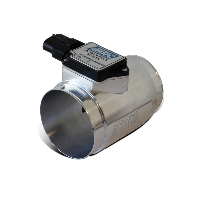 Load image into Gallery viewer, BBK 86-93 Mustang 5.0 Mass Air Meter 76mm 30 lb Inj. Cold Air Calibration CNC Billet Housing
