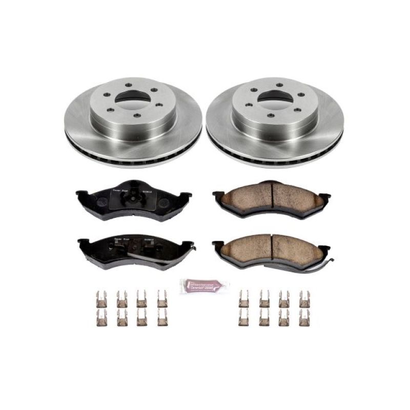 Load image into Gallery viewer, Power Stop 1999 Dodge Dakota Front Autospecialty Brake Kit
