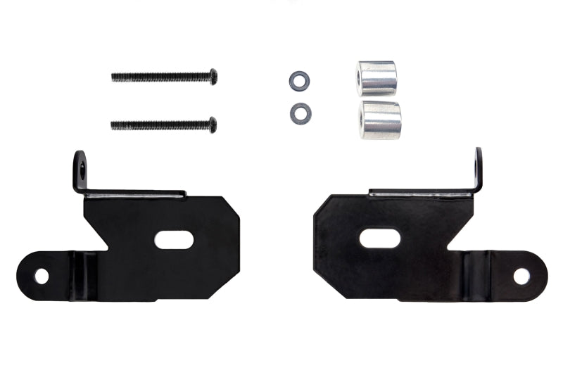 Load image into Gallery viewer, KC HiLiTES 18-19 Jeep Wrangler JL A-Pillar Light Mount Bracket Set (Pair) - Black
