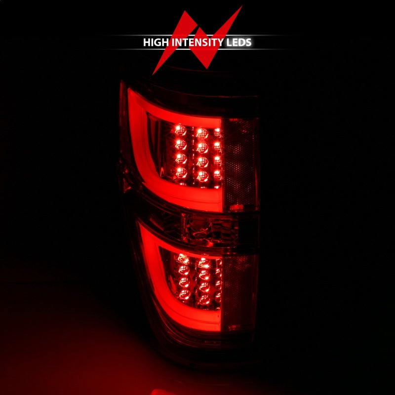 Load image into Gallery viewer, ANZO 2009-2013 Ford F-150 LED Taillights Black
