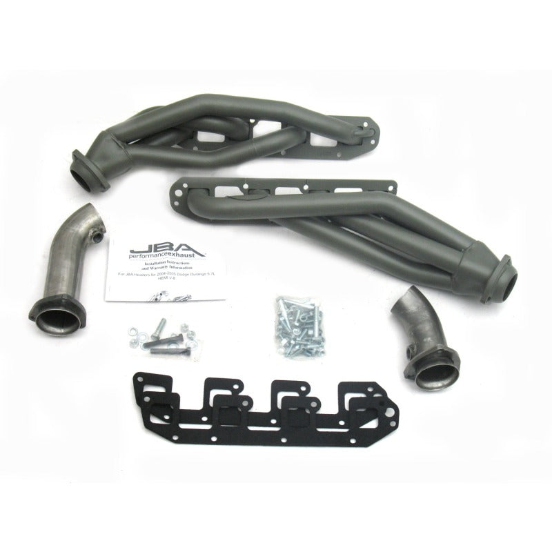 Load image into Gallery viewer, JBA 04-08 Dodge Durango 5.7L HEMI 1-5/8in Primary Ti Ctd Cat4Ward Header
