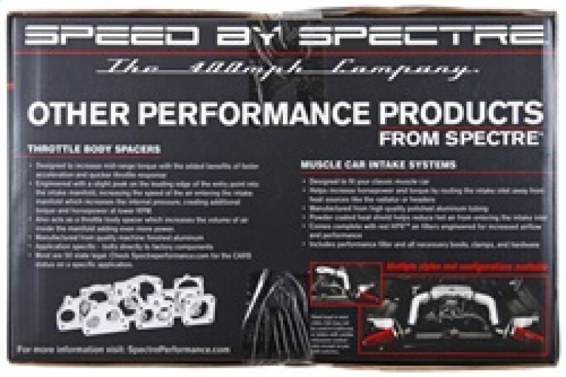 Load image into Gallery viewer, Spectre 03-08 Dodge RAM 1500/2500 V8-4.7/5.7L F/I Air Intake Kit - Clear Anodized w/Red Filter
