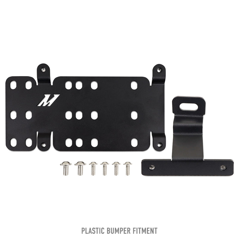 Load image into Gallery viewer, Mishimoto 2021+ Ford Bronco Plastic Bumper License Plate Relocation
