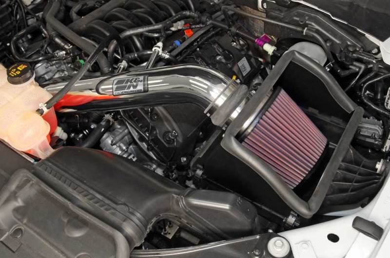 Load image into Gallery viewer, K&amp;N 15 Ford F150 5.0L V8 F/I High Flow Performance Intake Kit
