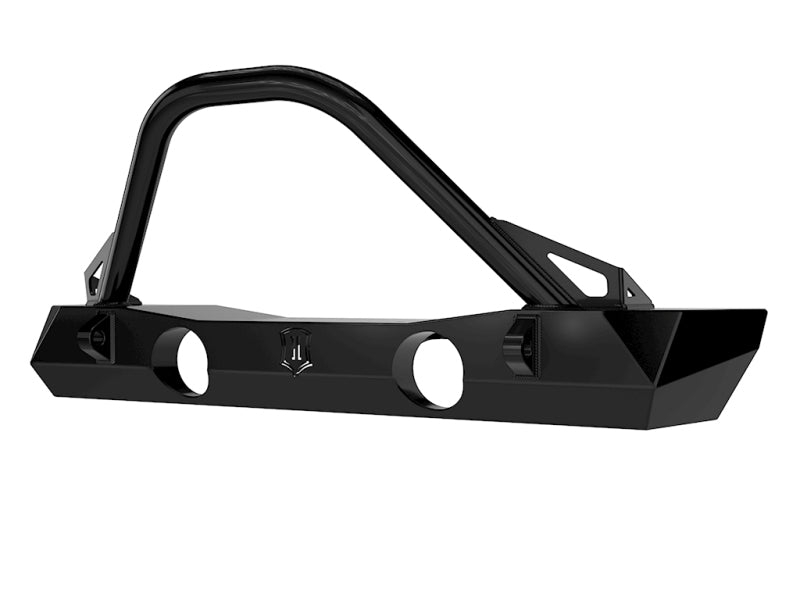 Load image into Gallery viewer, ICON 07-18 Jeep Wrangler JK Pro Series Front Bumper w/Bar/Tabs
