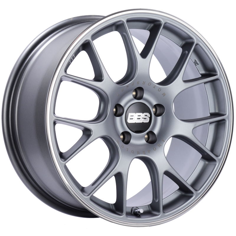 Load image into Gallery viewer, BBS CH-R 18x8 5x120 ET40 Brilliant Silver Polished Rim Protector Wheel -82mm PFS/Clip Required
