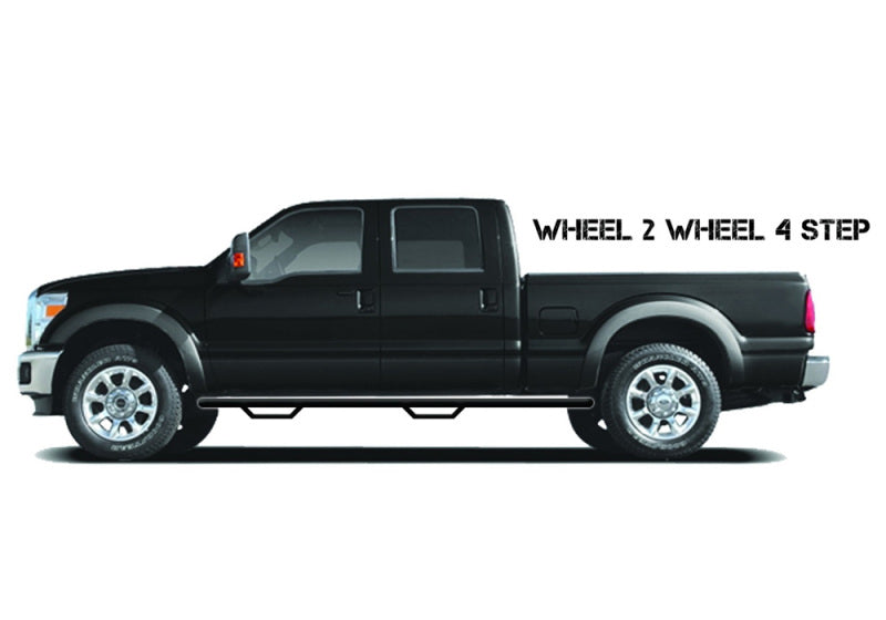 Load image into Gallery viewer, N-Fab Nerf Step 15-17 GMC - Chevy Canyon/Colorado Crew Cab 5ft Bed - Tex. Black - W2W - 3in
