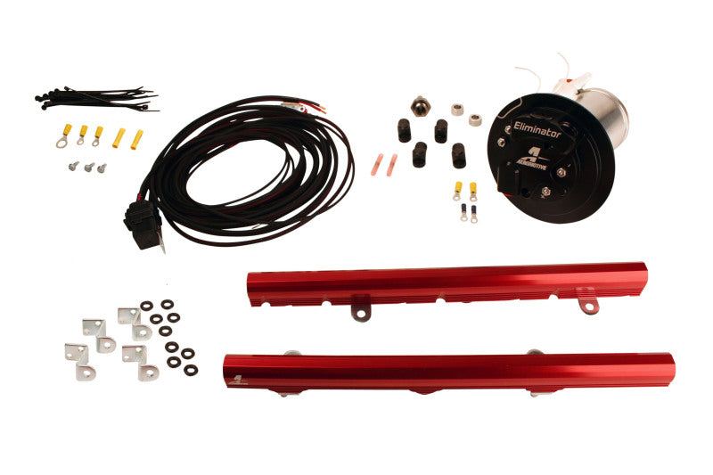 Load image into Gallery viewer, Aeromotive 10-11 Camaro Fuel System - Eliminator/LS3 Rails/Wire Kit/Fittings
