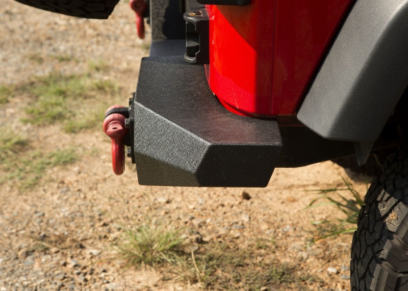 Load image into Gallery viewer, Rugged Ridge Spartan Rear Bumper Full Width 07-18 Jeep Wrangler JK
